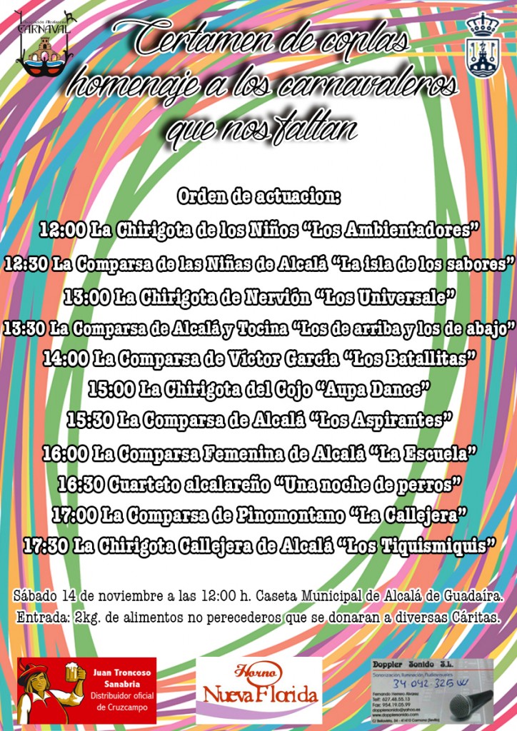 certamen carnavaleros que nos faltan