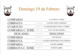 DOMINGO 19 DE FEBRERO