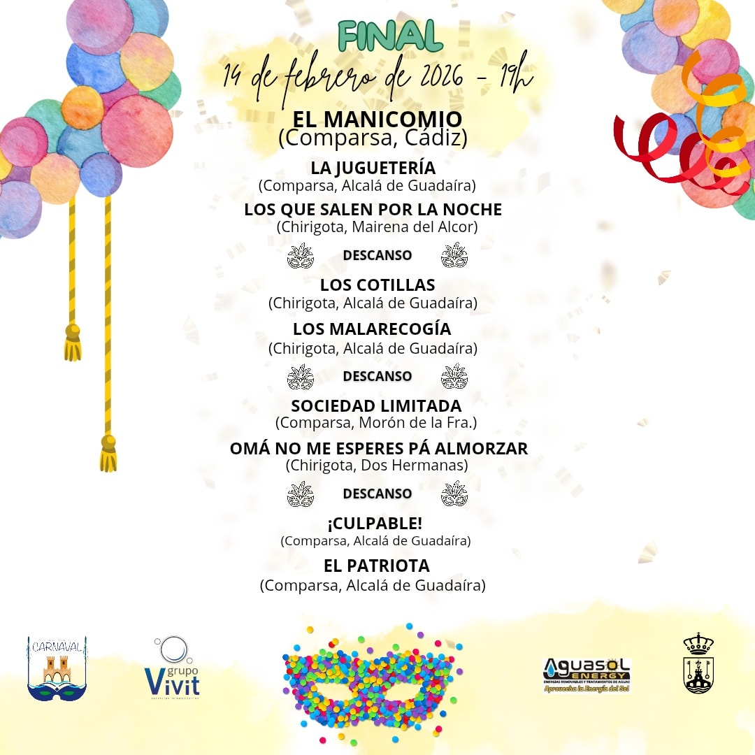 Orden definitivo Final Concurso 2026